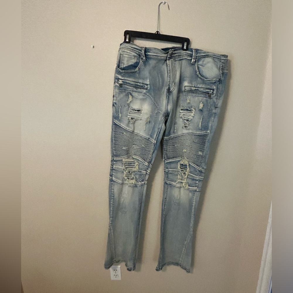 Preme Stacked Washed Jeans